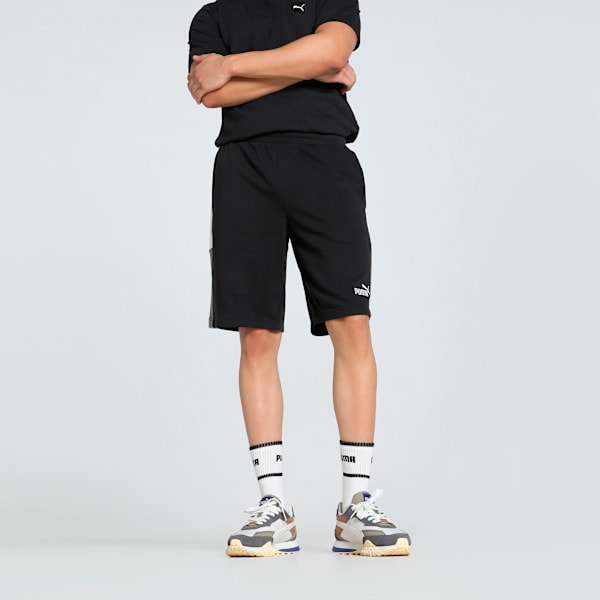 Colorblock Men's 10" Shorts, PUMA Black, extralarge-IND